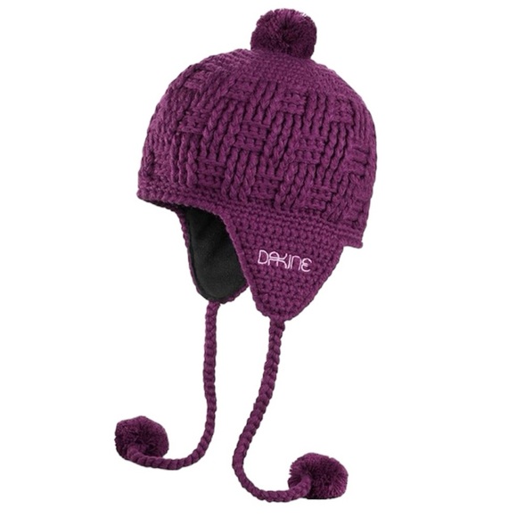 NWT Dakine Stella Knit Beanie in Mulberry - Picture 1 of 11